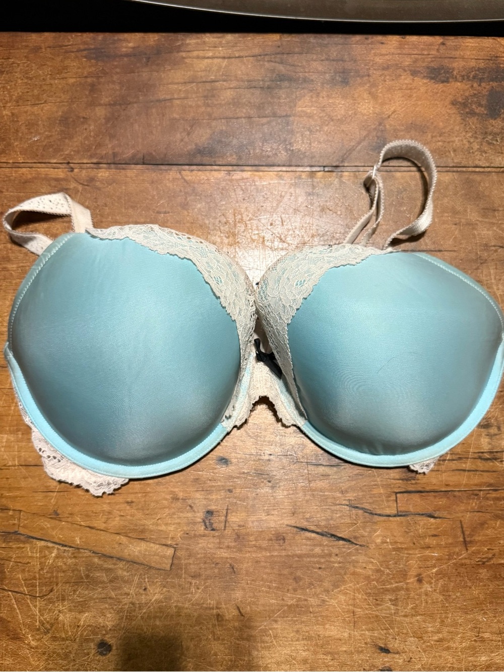 Victoria’s Secret dream angels perfect coverage bra turquoise Tiffany blue 38DD